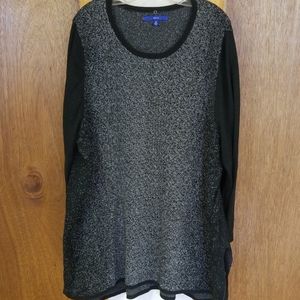 Apt.9 Black Sparkle Sweater